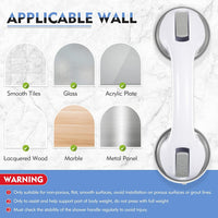 STEADYGRIP – Suction Cup Grab Bar for Bathroom Safety