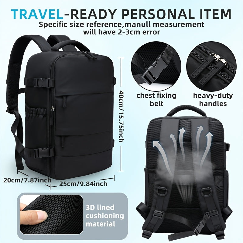 PACKSMART - Travel Vacuum Backpack Set for Men, Women, and Students
