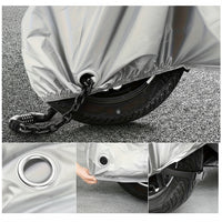 MOTORVAULT - Premium Outdoor/Indoor Scooter & Bicycle Cover, Lockable Design