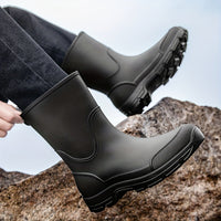 RAINSTEP – Durable Mid-Calf Waterproof Boots for Men & Women