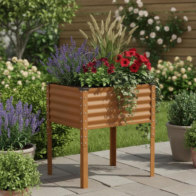 STEELTOWER – Weather-Resistant Modern Planter