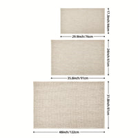 GREETWAY - Durable Summer & Autumn Striped Entry Mat