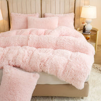 HUECOMFY – Multicolor Polyester Duvet Cover Set