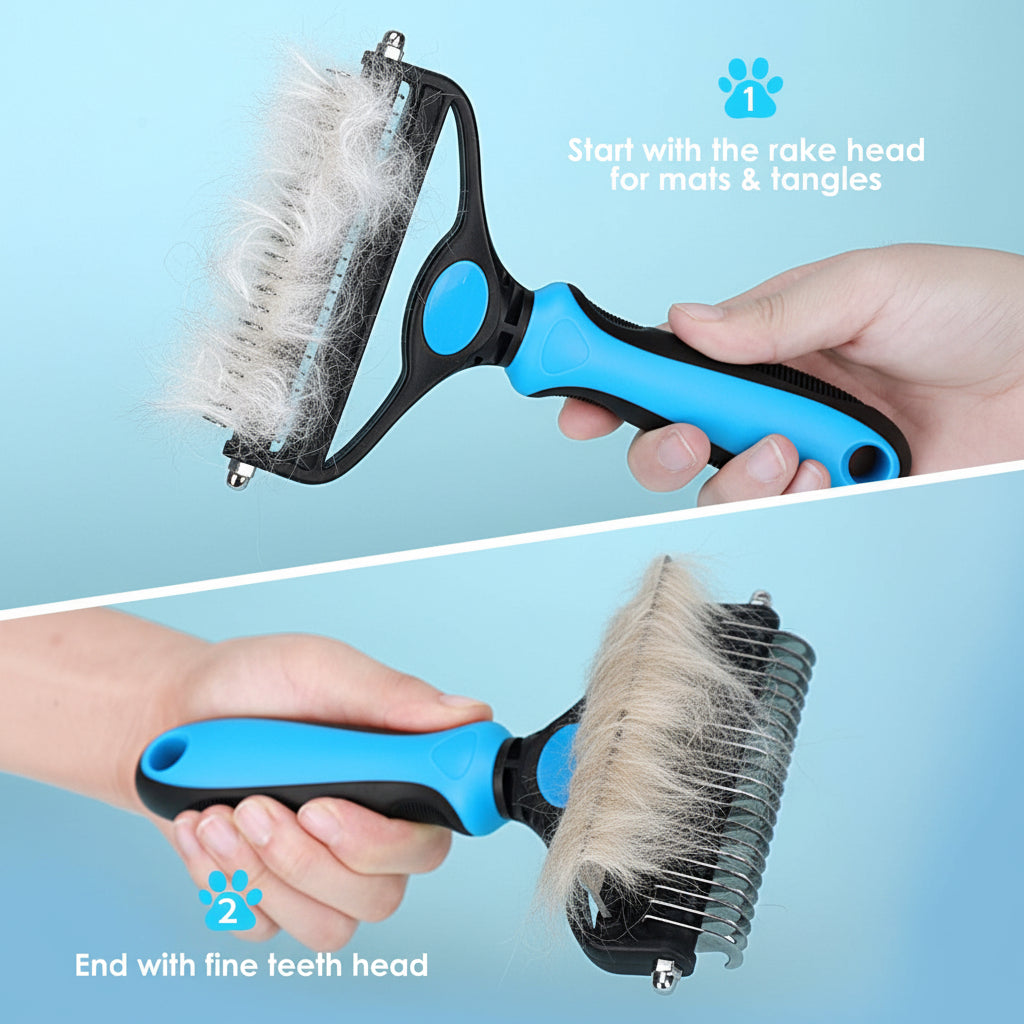 SOFTPAW – Entfilzungskamm für Haustiere für sanfte und effektive Pflege
