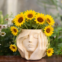 FACERPOT – Artistic Face Planter for Stylish Indoor & Outdoor Plant Display