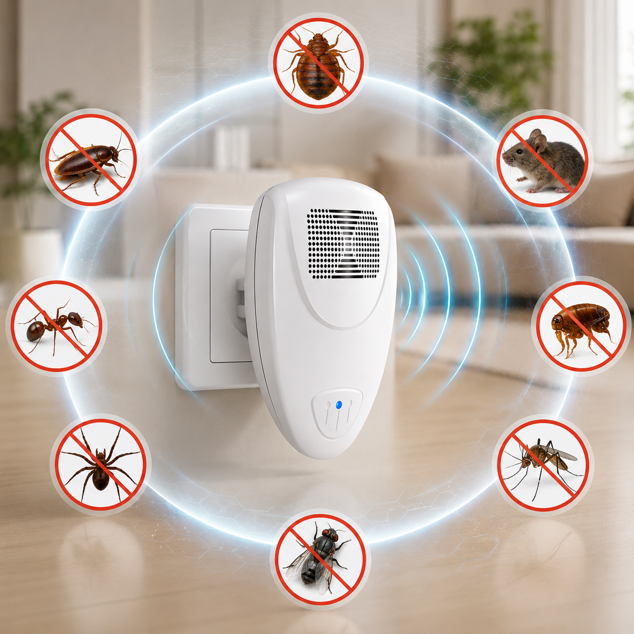 BUGBARRIER – Ultraschall-Bettwanzenabwehr für sicheren Heimschutz