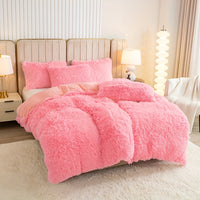 HUECOMFY – Multicolor Polyester Duvet Cover Set