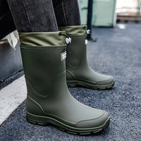 RAINSTEP – Durable Mid-Calf Waterproof Boots for Men & Women