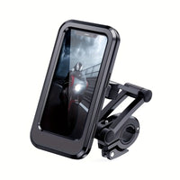 BIKEWISE - Telescopowy magnetyczny uchwyt na telefon do roweru i e-roweru, wykonany z ABS