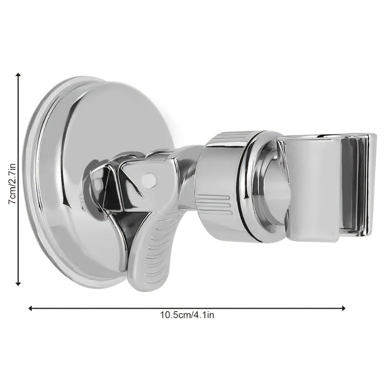 SHOWERGLIDE - Non-Drill Suction Cup Mounted Shower Head Accessory