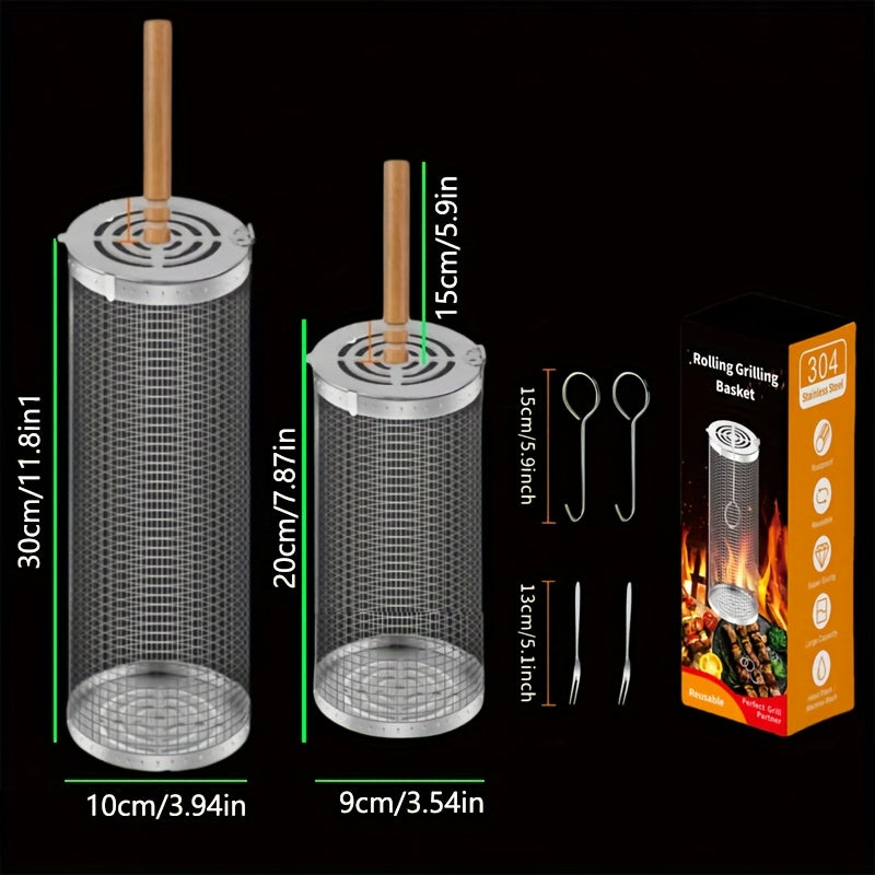 FIREBASKET – Portable Heat-Resistant Grill Set