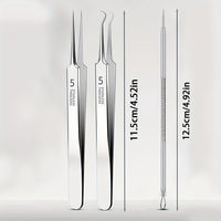 PURETOOL - Odorless Stainless Steel Face & Nose Extractor for Whiteheads