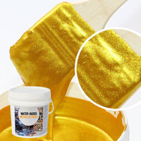 GOLDLUXE – Wasserbasierte Metallic-Goldfarbe mit Pinsel