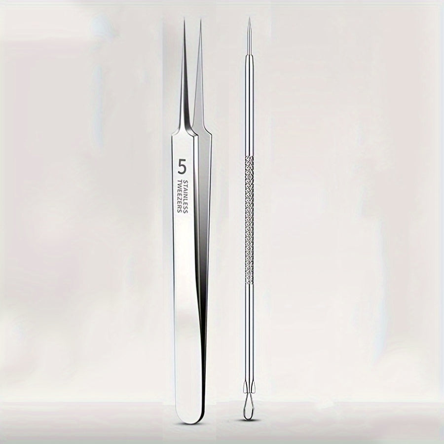 PURETOOL - Odorless Stainless Steel Face & Nose Extractor for Whiteheads