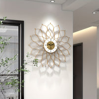 AURÉLIX – Golden Hollow Luxury Wall Clock