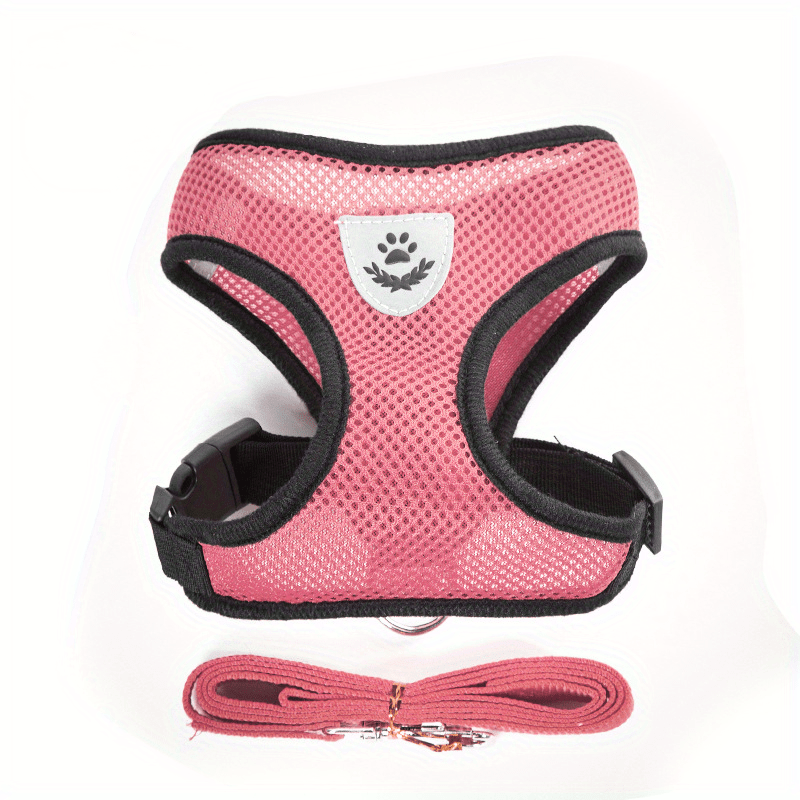 NIGHTWALK - Reflective Pet Vest with Leash for Dogs and Cats