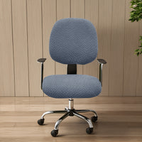 OFFICEGUARD – Elastic Split Cover Set Chair/Back for Clean