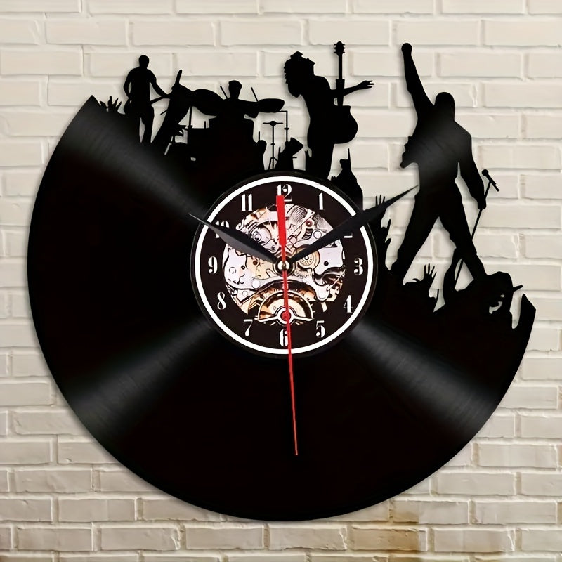 CROWNBEAT – Festive Silent Wall Clock for Stylish Spaces