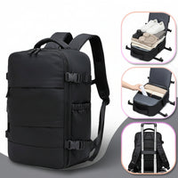 PACKSMART - Travel Vacuum Backpack Set for Men, Women, and Students