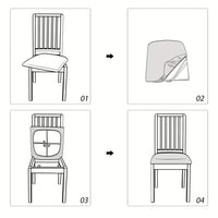 CROSSFIT COVER – Modern Stretch Protection for Dining Cover Chairs