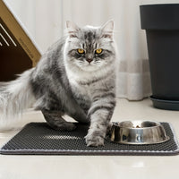 PAWCATCHER - Honeycomb Waterproof Cat Litter Mat Odor Control & Washable