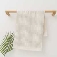 STRIPTEX – Cotton Striped Hanging Loop Towels Set