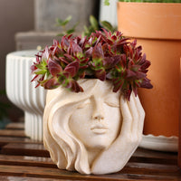 FACERPOT – Artistic Face Planter for Stylish Indoor & Outdoor Plant Display