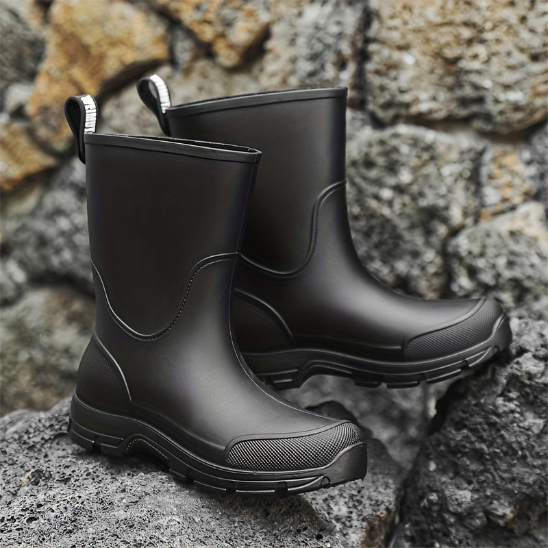RAINSTEP – Durable Mid-Calf Waterproof Boots for Men & Women