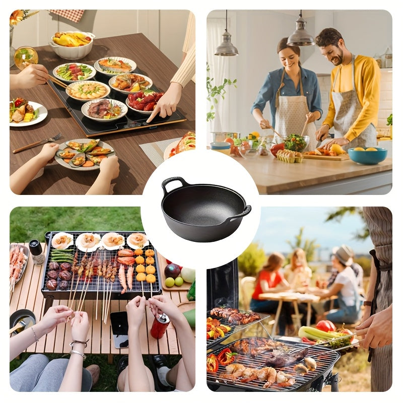 MINIFORGE – Compact Cast Iron Skillet for Even Heat & Outdoor Cooking