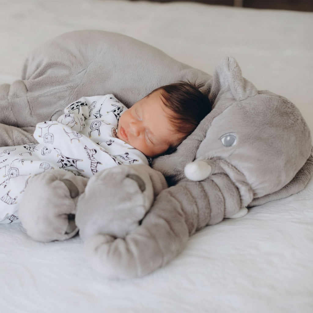 PLUSHELEPHANT – Super Soft Cuddly Cushion for Cozy Comfort