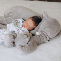 PLUSHELEPHANT – Super Soft Cuddly Cushion for Cozy Comfort