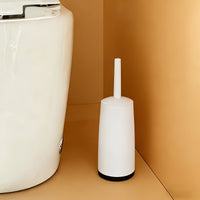 LUXEBATH - European Style Toilet Cleaning Brush Set with Storage Bin