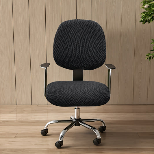 OFFICEGUARD – Elastic Split Cover Set Chair/Back for Clean