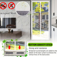 MOSQUILOCK – Magnetic Fly Screen Door Curtain