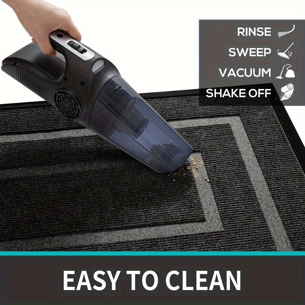 Easy Rubber Doormat for Home Entry, Durable And Slip-Resistant, Perfect for Christmas Decoration