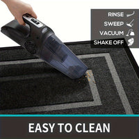 Easy Rubber Doormat for Home Entry, Durable And Slip-Resistant, Perfect for Christmas Decoration