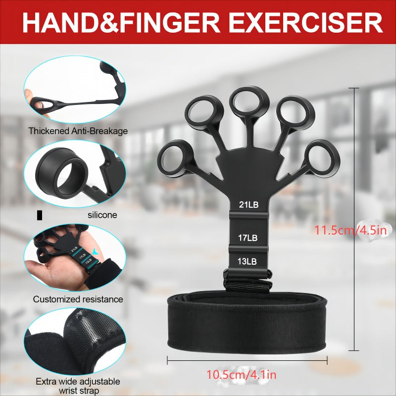 GRIPMASTER KIT – 5-Piece Hand & Forearm Strength Trainer