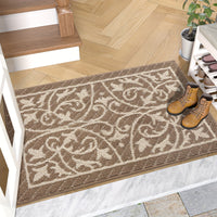 PUREHOME - Low Profile Indoor Mat Entryway Rug Non-Slip 1pc