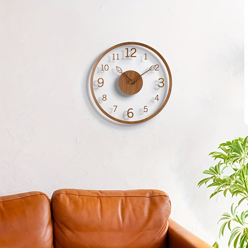 LEAFORA FLOAT – Minimalist Floating Wall Clock