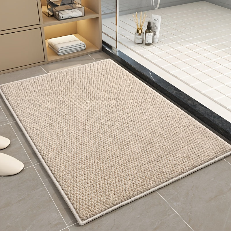 LUMEDWELL - Decorative Pineapple Entry Rug with Textured Surface and Anti-Slip Design