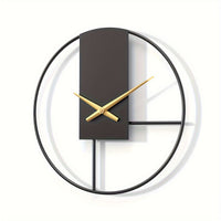 MODERNIX ROUND – 16-Inch Minimalist Metal Wall Clock