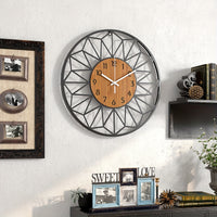 METALWOOD HOLLOW – Hollow Metal Wall Clock
