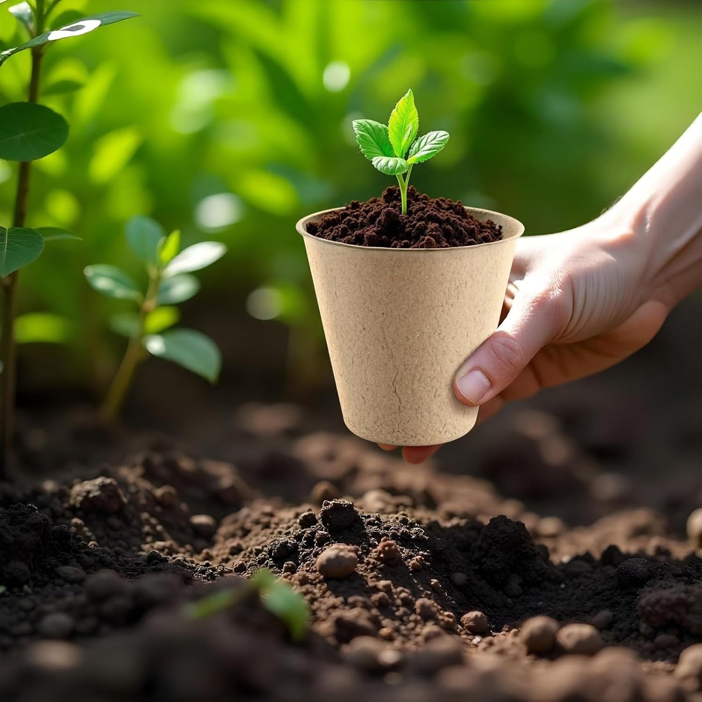 ECOPEAT POTS – Biodegradable Seed Starter Pots for Easy Transplanting