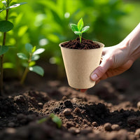 ECOPEAT POTS – Biodegradable Seed Starter Pots for Easy Transplanting