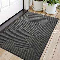 ENTRYSTYLE - Solid Color Durable Non-Slip Door Mat