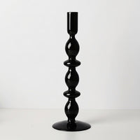 AURAVINE - Minimalist Glass Candle Holder Vase Decorative Art Piece