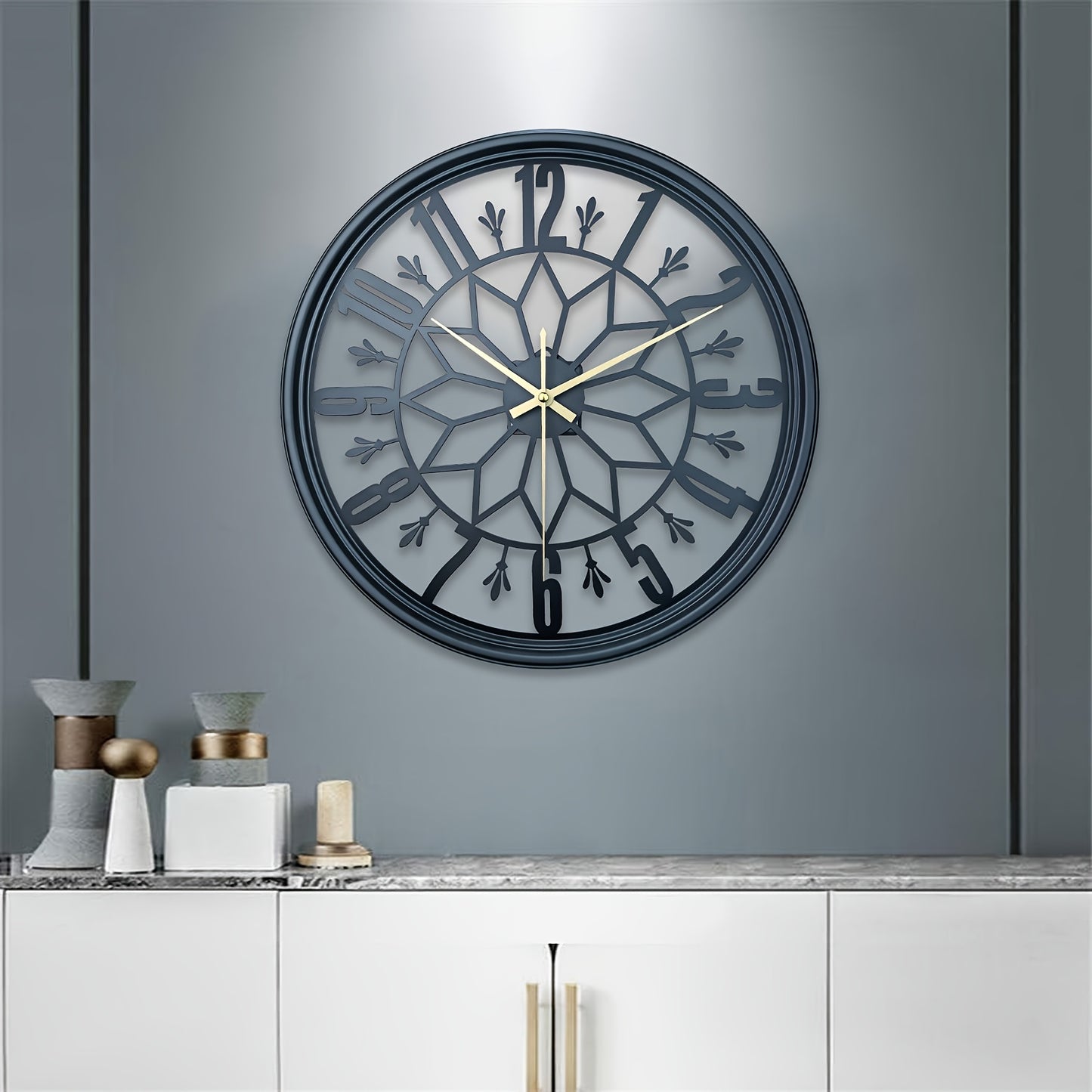 IRONVINTAGE CLOCK – Silent Statement Wall Accent