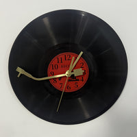 TIMETUNES - Retro Vinyl Record Wall Clock Silent Decorative Timepiece