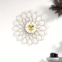 AURÉLIX – Golden Hollow Luxury Wall Clock