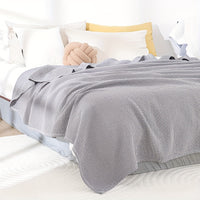 COOLPLAID – Cotton Checkered Multifunction Blanket